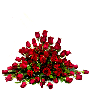 Spray de rosas Sicilia - CojÃ­n Fúnebre de Lujo